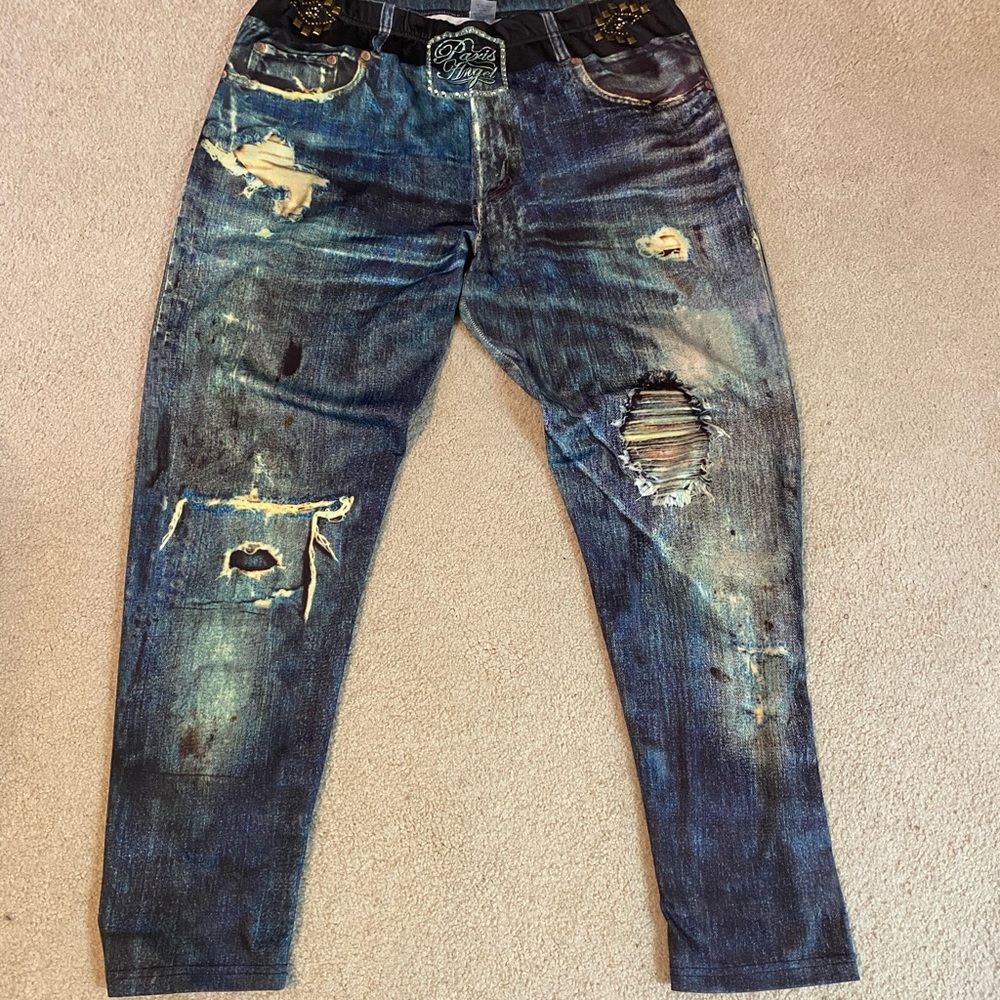 Jean Leggings. Yes leggings that look exactly like jeans but Comfort of leggings